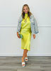 Light Denim Multi Rhinestones & Studs Jacket (Reg.)