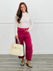 Acid Washed Denim Barrel Pants (Reg & Plus)-2 Colors