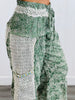 POL Flower Crochet Detailing Wide Leg Pants (Reg.)- 2 Colors