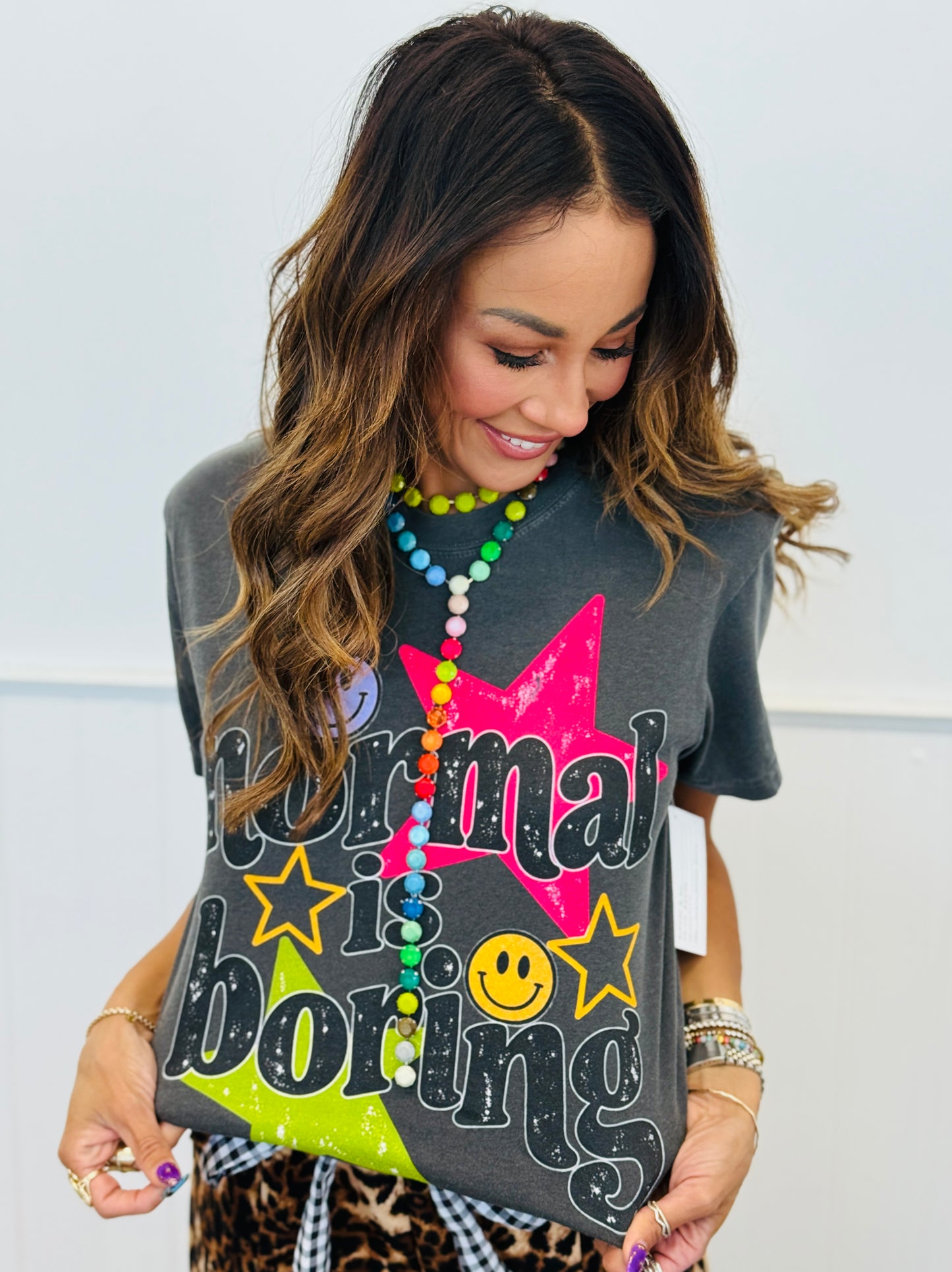 Normal Is Boring Tee (Reg. and Plus)