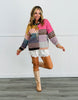 Candy Lane Striped Sweater Cardigan  (Reg.)