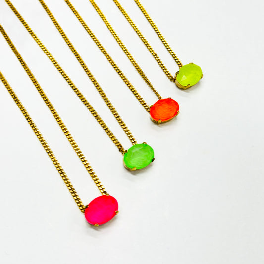 TOVA - The Iza Electrics Necklace - 4 Colors