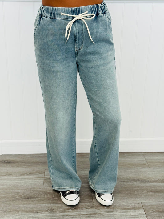 Judy Blue Carefree Days Baggy Jeans (Reg. and Plus)