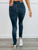 Judy Blue Tummy Control Side Step Skinny Jeans (Reg. and Plus)