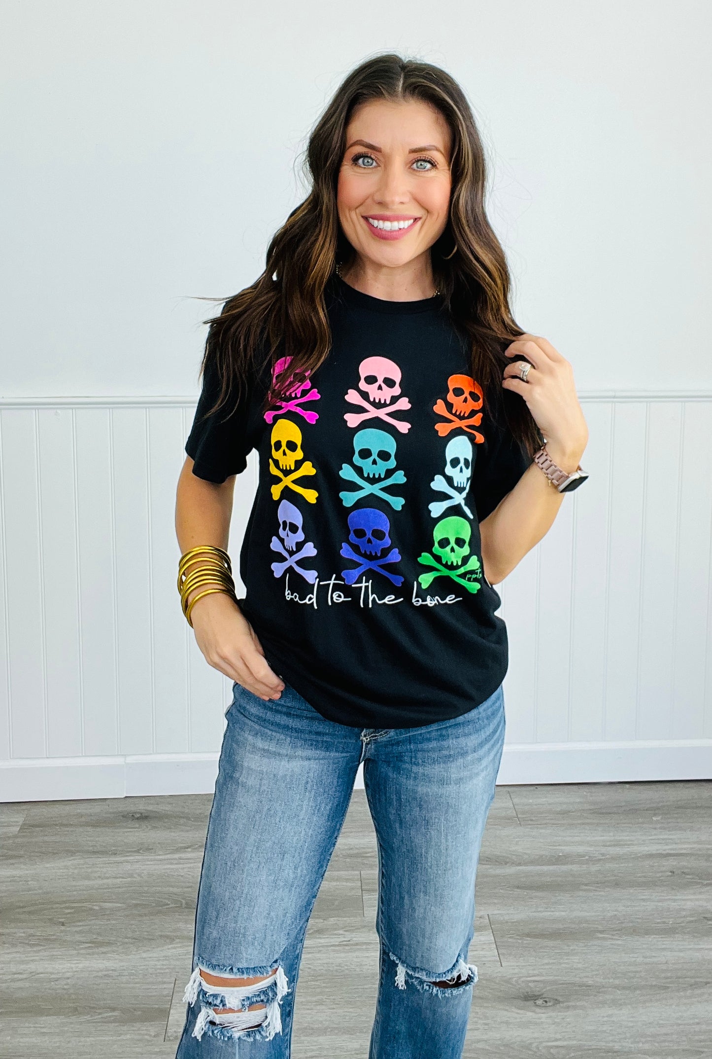 Bad To The Bone Tee (Reg & Plus)