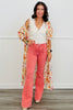 Peach Blossom Bell Bottom Pants (Reg & Plus)