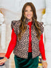Clara Leopard Puffer Vest (Reg. and Plus)