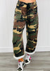 Camouflage Twill Denim Barrel  Pants (Reg.)