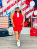 Solid Everyday Zipper Dress (Reg. & Plus)- 2 Colors