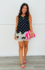 Scallop Lace Polka Dot Shorts (Reg)-3 Colors