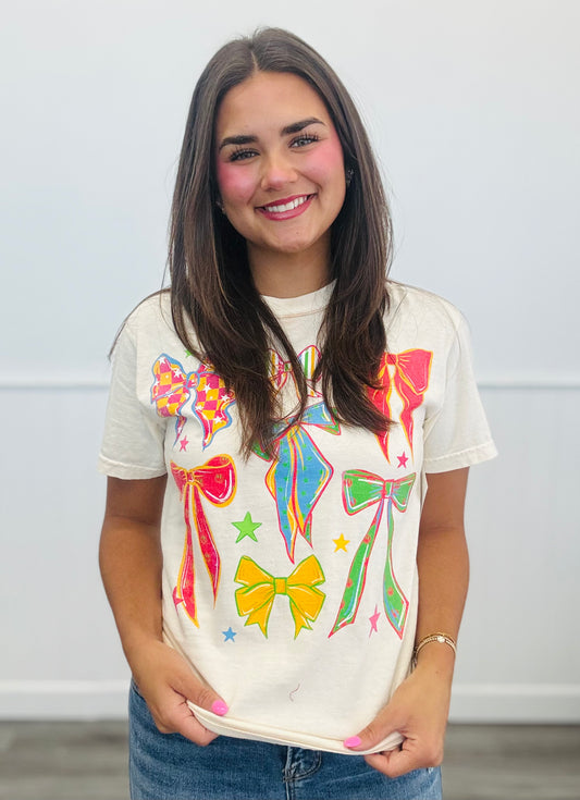 Simply Bow-tiful Tee (Reg. and Plus)