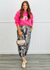 Retro Year Sweater Top (Reg & Plus)-2 Colors