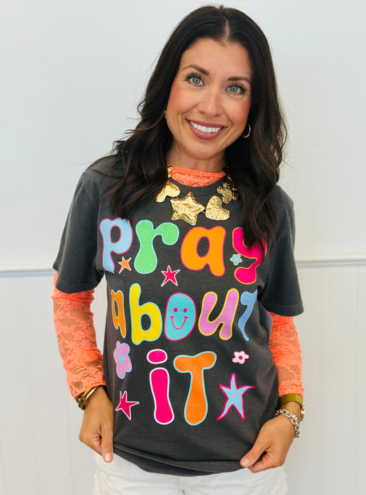 Pray About It Tee (Reg. and Plus)