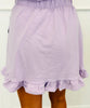 Solid Ruffle Hem Skort (Reg. and Plus) - 5 Colors