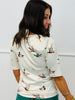 Mallard Duck Print Short Sleeve Top (Reg.)