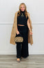 Mock Neck Top & Pant Set (Reg.) - 4 Colors