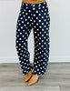 Polka Dot Ankle Pants (Reg & Plus) - 4 Colors