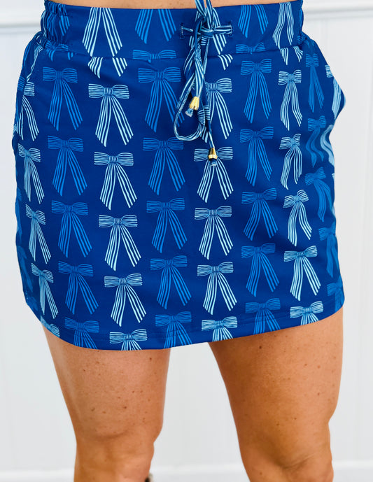 Nautical Bow Skort (Reg. and Plus)