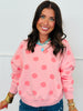 Pink Polka Dot Sweatshirt (Reg.)
