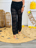 Checkered Knit Cover Up Pants (Reg.) - 2 Colors