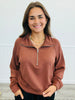 Scuba Modal Half Zip Sweatshirt (Reg.)-3 Colors