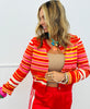 Stripe Delight Sweater Cardigan Top (Reg.) - 4 Colors