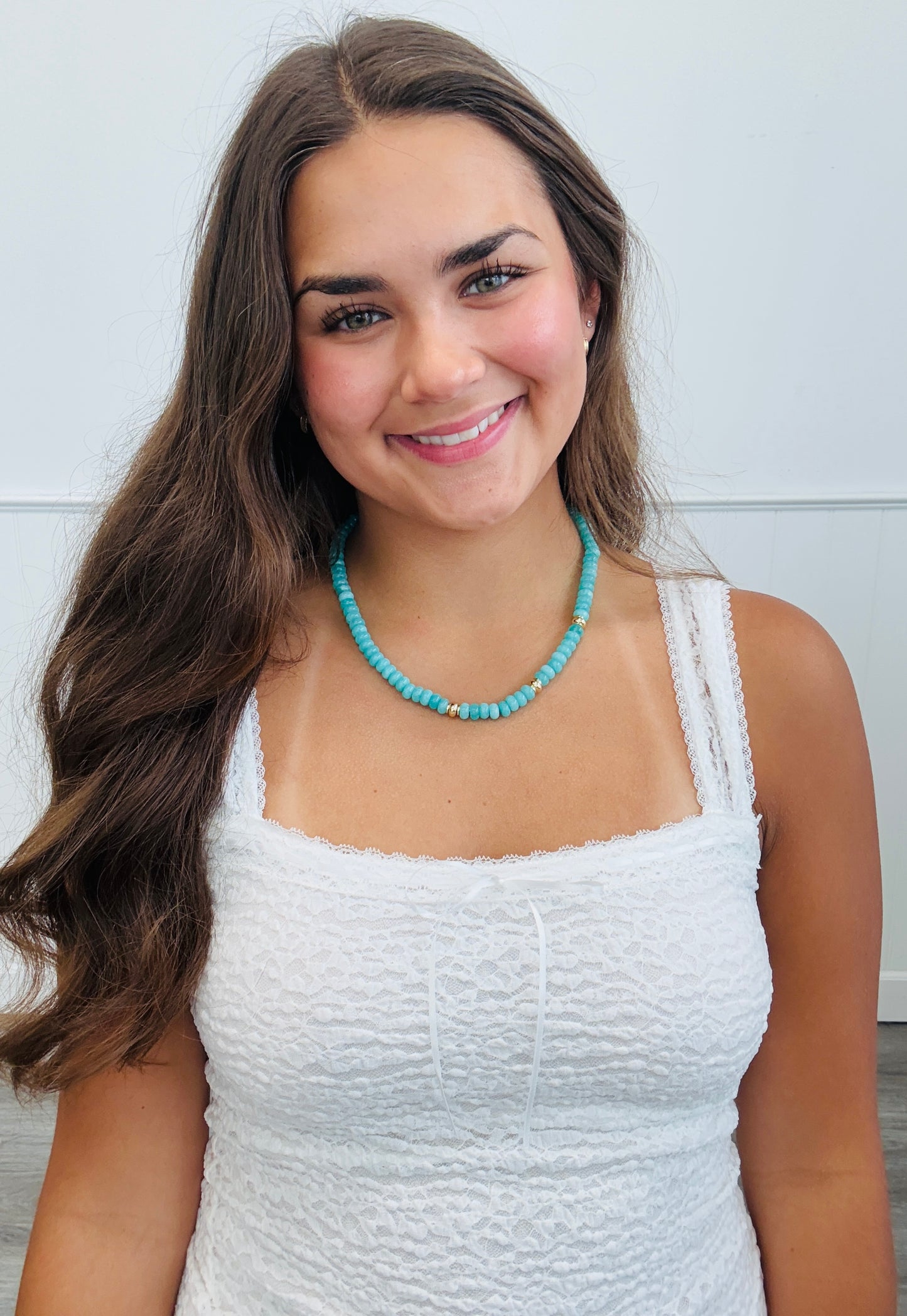 Off White Asymmetric Lace Midi Dress (Reg.)