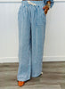 Blue Striped Pocket Pants (Reg. and Plus)