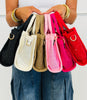 Jeweled Mini Canvas Tote Bag (6 colors)