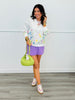 Wildflower Field Printed Pullover (Reg. and Plus)