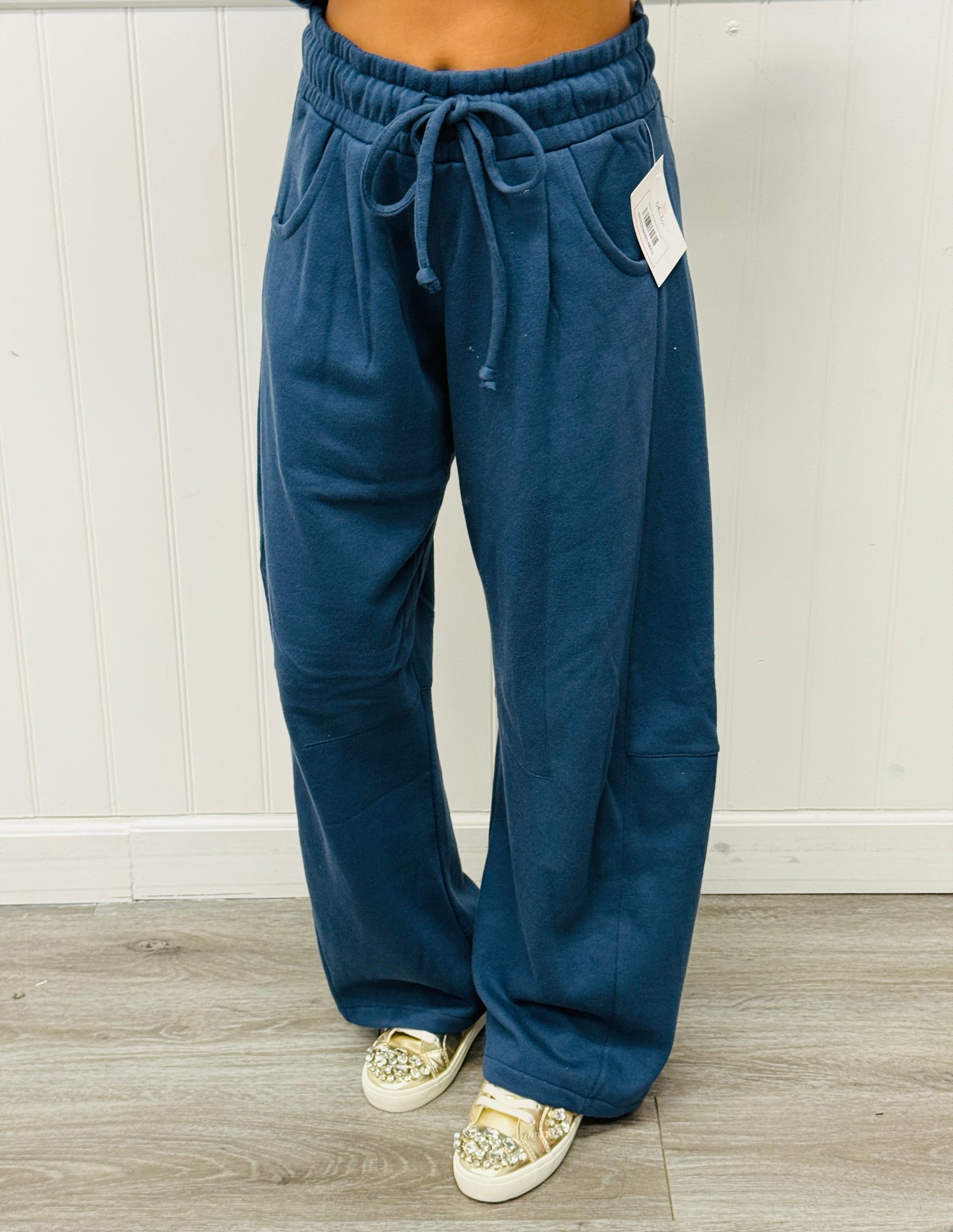Baggy Barrel Leg Sweatpants (Reg.) - 5 Colors