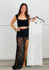 Mermaid Lace Maxi Skirt (Reg.)-2 Colors