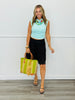 Ruched Sleeveless Top (Reg.) - 3 Colors