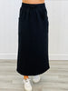 Modal Scuba Long Skirt (Reg & Plus)-2 Colors