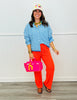 Ribbed Pocket Pants (Reg. and Plus) - 9 Colors
