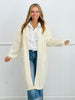 Textured Longline Sweater Cardigan (Reg.)-3 Colors