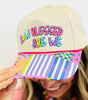 How Blessed Are We Patchwork Hat