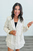 Ivory Multi Snake Print Blazer (Reg.)