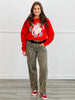 Merry Christmas To All Red Sweatshirt (Reg. and Plus)