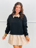 Collared Twofer Sweatshirt (Reg.)-2 Colors