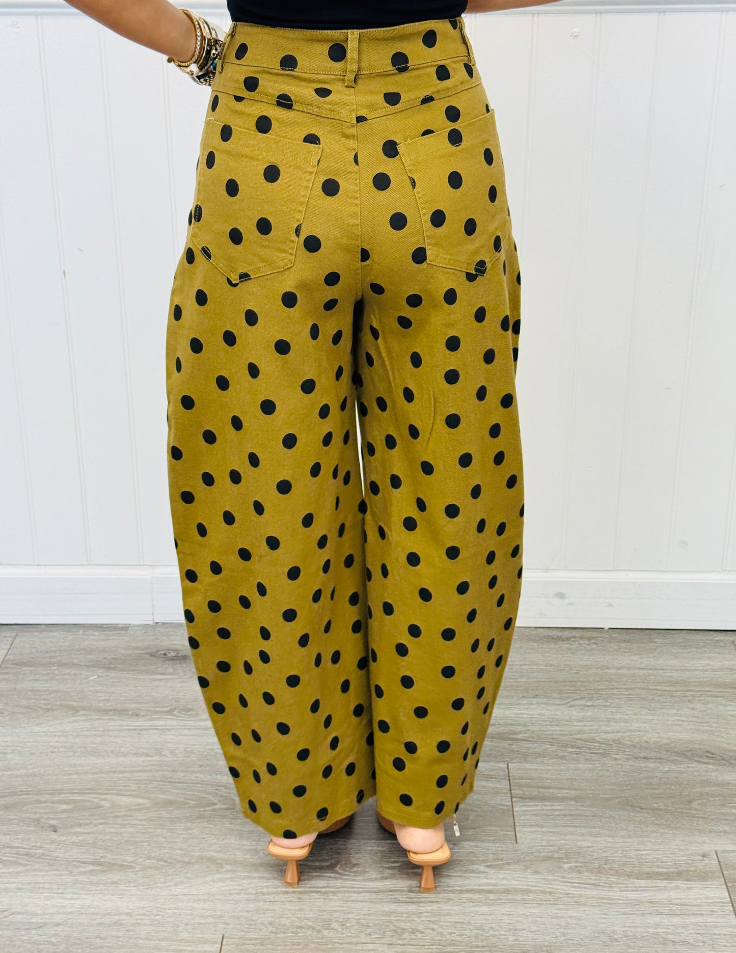 Dotted Love Barrel Pants (Reg.) - 7 Colors