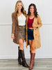 Longline Sweater Cardigan (Reg)-2 Colors