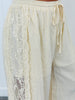 Ivory Side Lace Pants (Reg.)