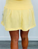 Yellow Glow Icon Hoodie Sweatshirt & Mini Skirt Set (Reg.)