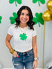 Four Leaf Clover Graphic Tee (Reg)-2 Colors