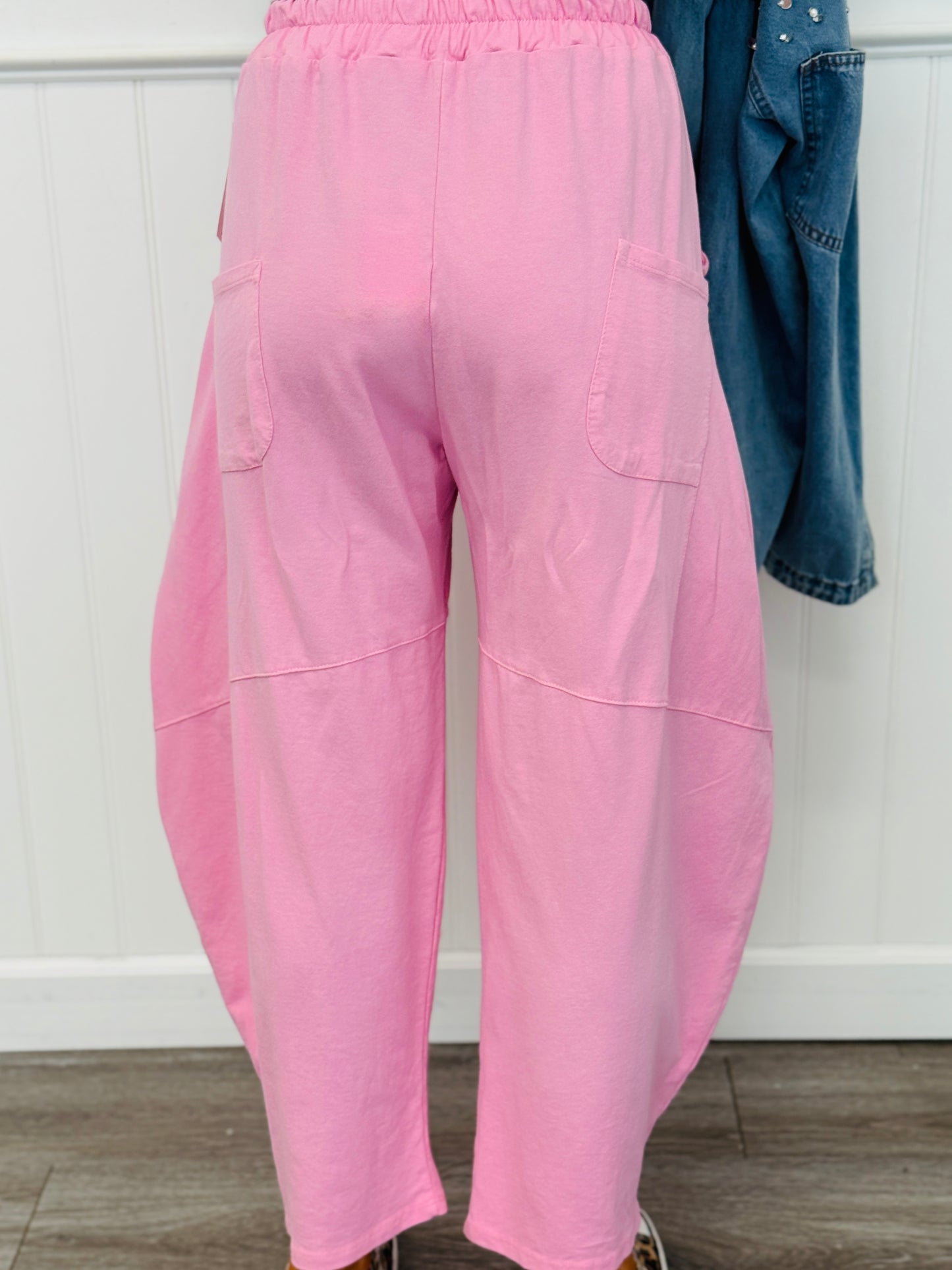 Pink Barrel Pants (One Size)