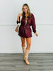 Faux Leather Zip Up Jacket (Reg.) - 2 Colors