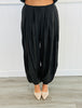 Black Pleated Harem Pants (Reg. and Plus)