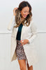 Essential Faux Suede Zip Detail Coat (Reg.)-4 Colors