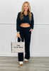 Black Laguna Luxe Pant Set (Reg.)